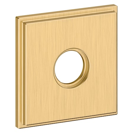 Baldwin Passage Rosettes Vintage Brass R050.033.IPS